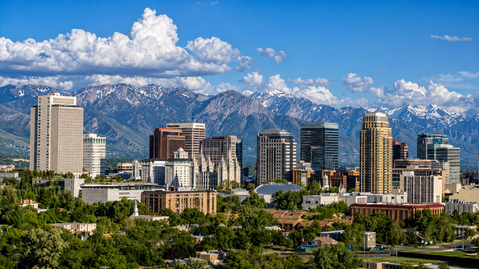 Salt Lake City skyline